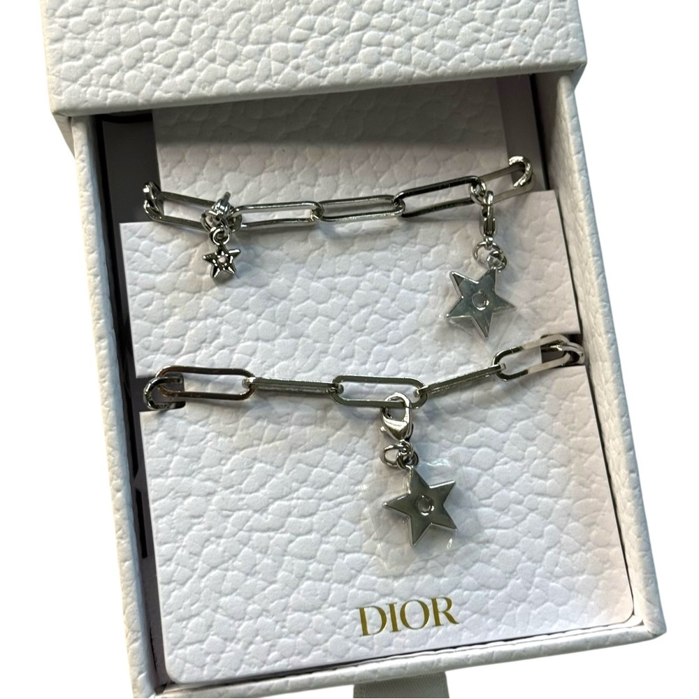 Dior Silver Star Bag Charm
